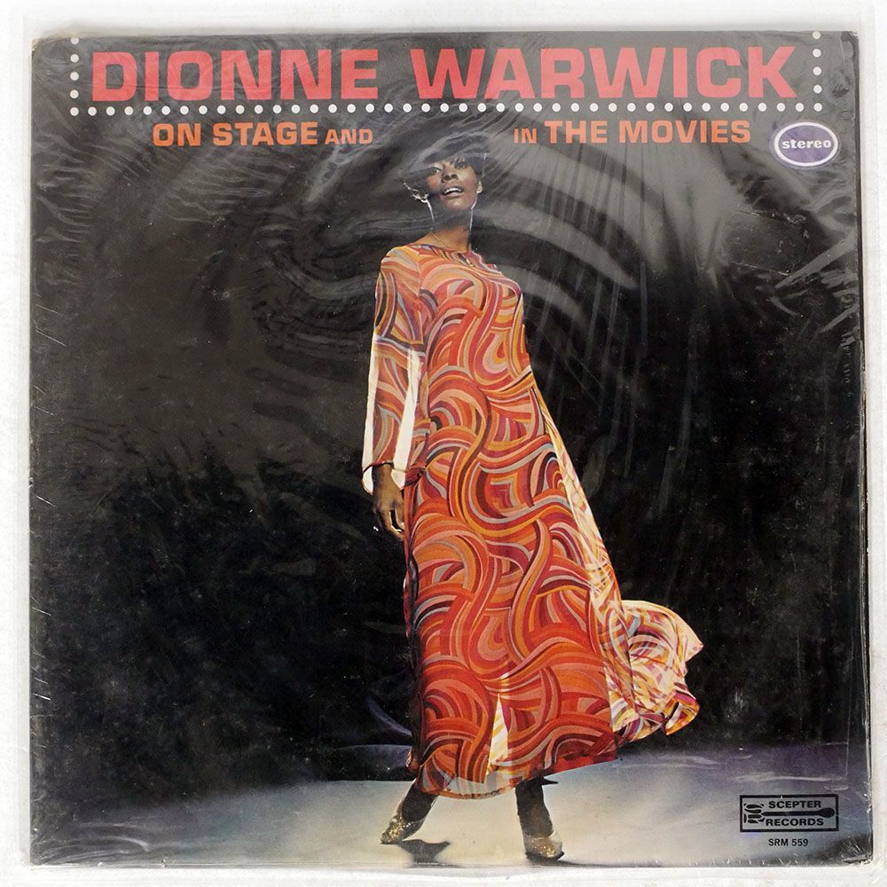DIONNE WARWICK/ON STAGE AND IN THE MOVIES/SCEPTER SPS559 LP_画像1