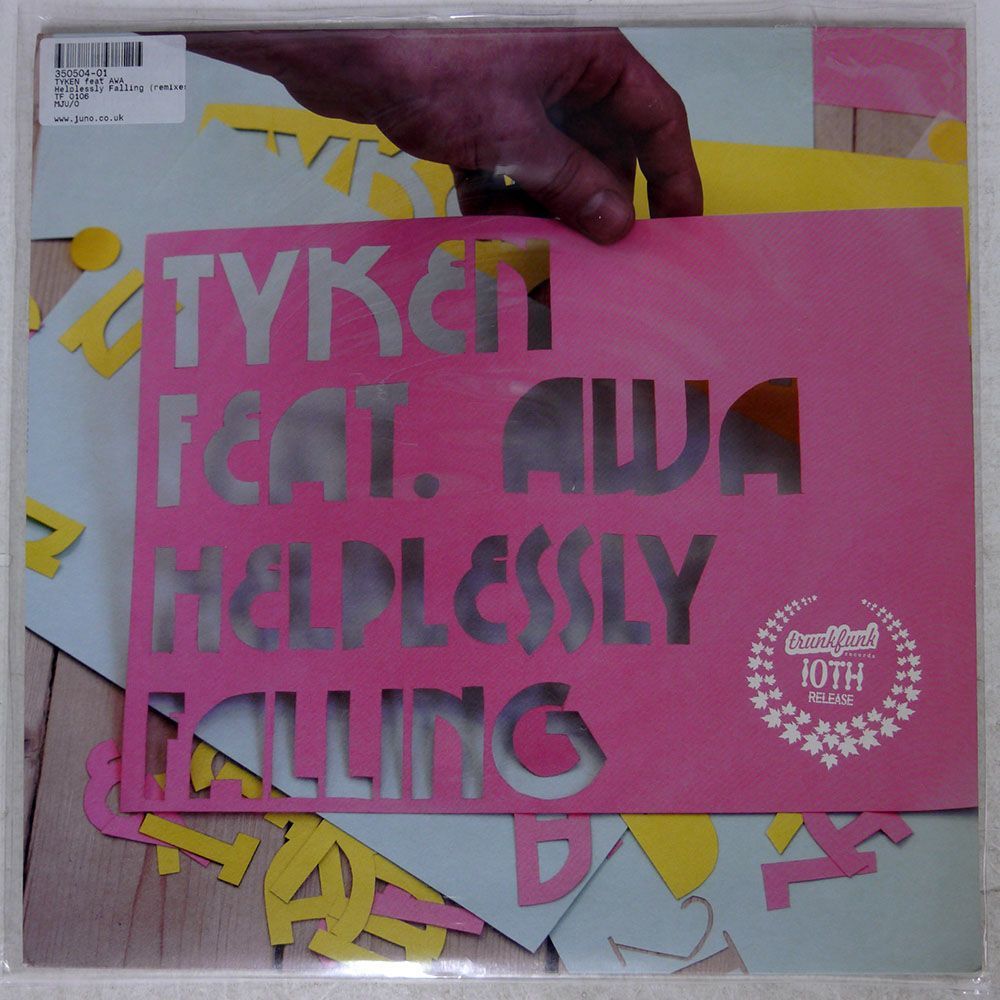 TYKEN/HELPLESSLY FALLING/TRUNKFUNK TF010 12_画像1