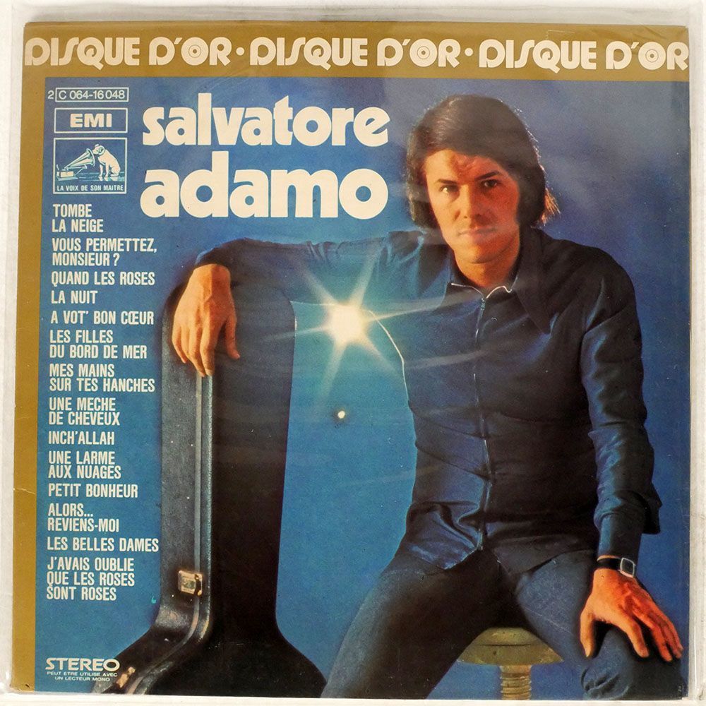 ADAMO/LE DISQUE D’OR DE SALVATORE ADAMO/LA VOIX DE SON MAITRE 2C06416048 LP_画像1