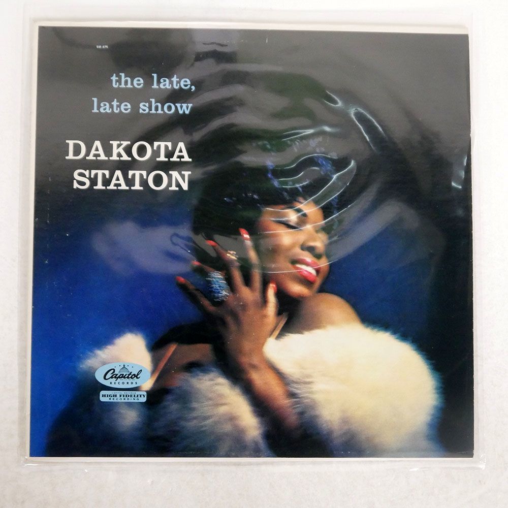 米 DAKOTA STATON/LATE, LATE SHOW/CAPITOL SM876 LP_画像1