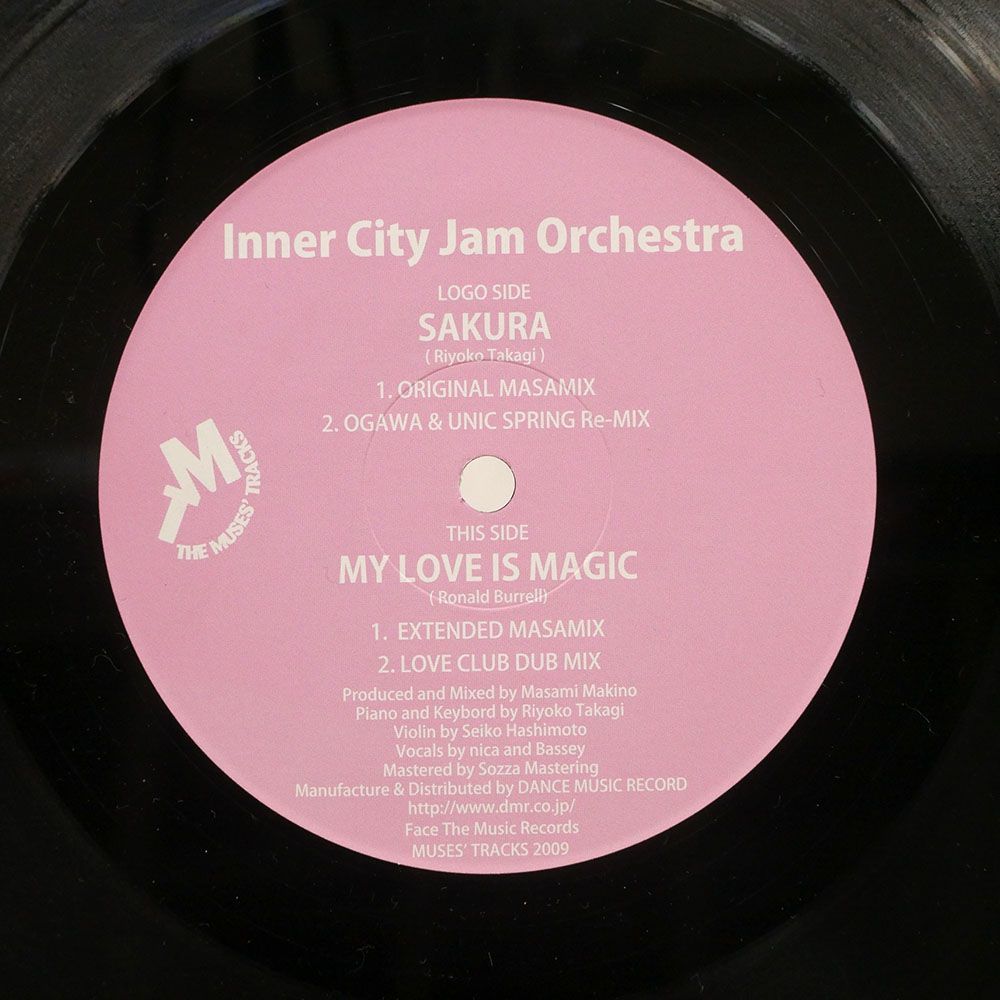 INNER CITY JAM ORCHESTRA/SAKURA / MY LOVE IS MAGIC/FACE THE MUSIC FMR119 12_画像2