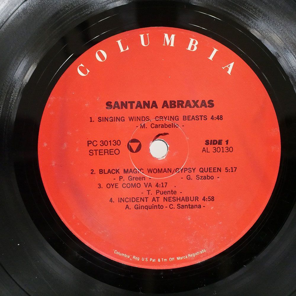 米 SANTANA/ABRAXAS/COLUMBIA KC30130 LP_画像2