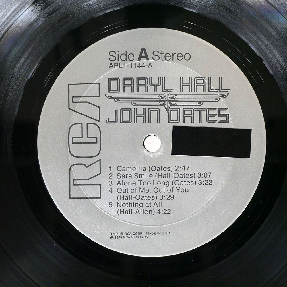 米 DARYL HALL & JOHN OATES/SAME/RCA VICTOR APL11144 LP_画像2