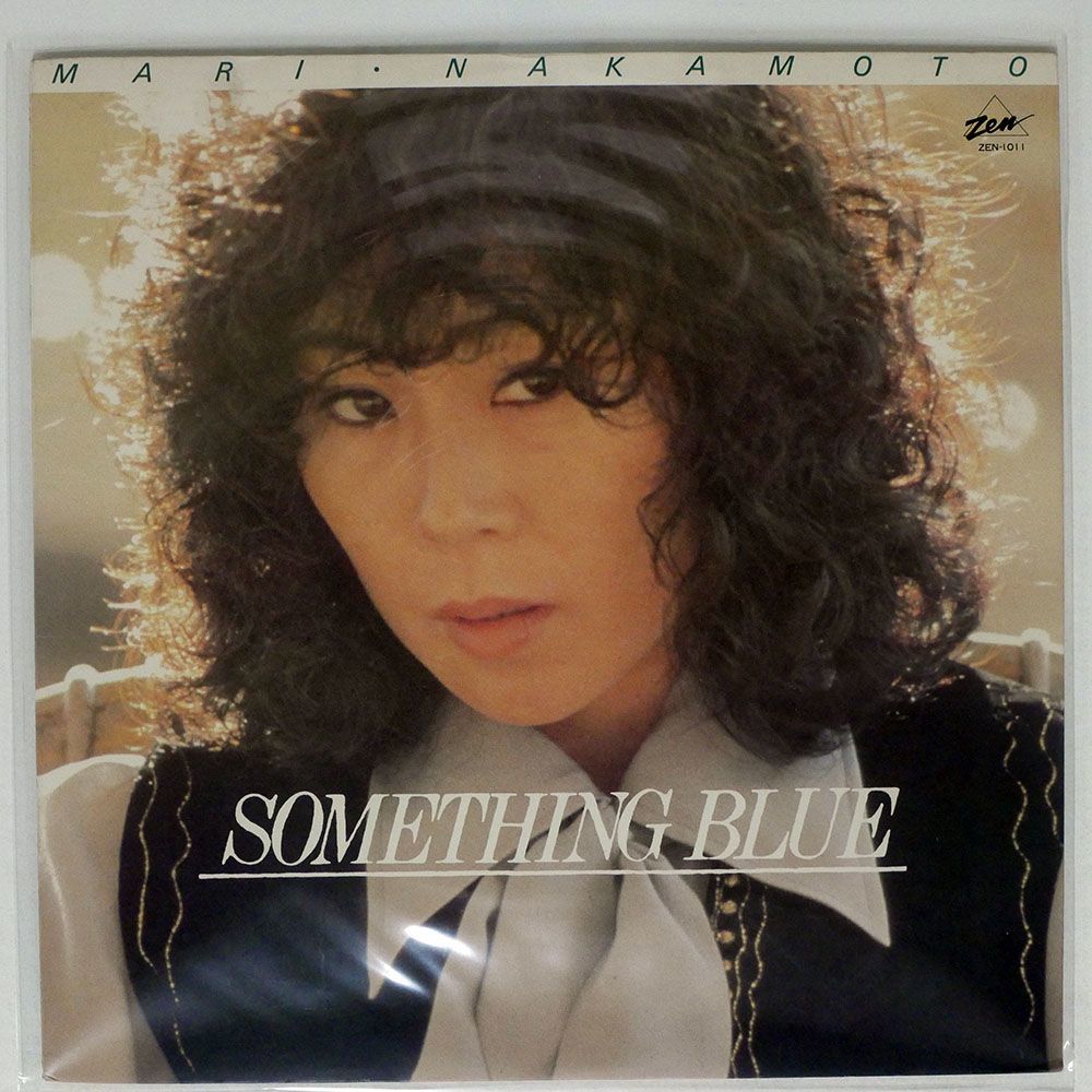 中本マリ/SOMETHING BLUE/ZEN ZEN1011 LP_画像1