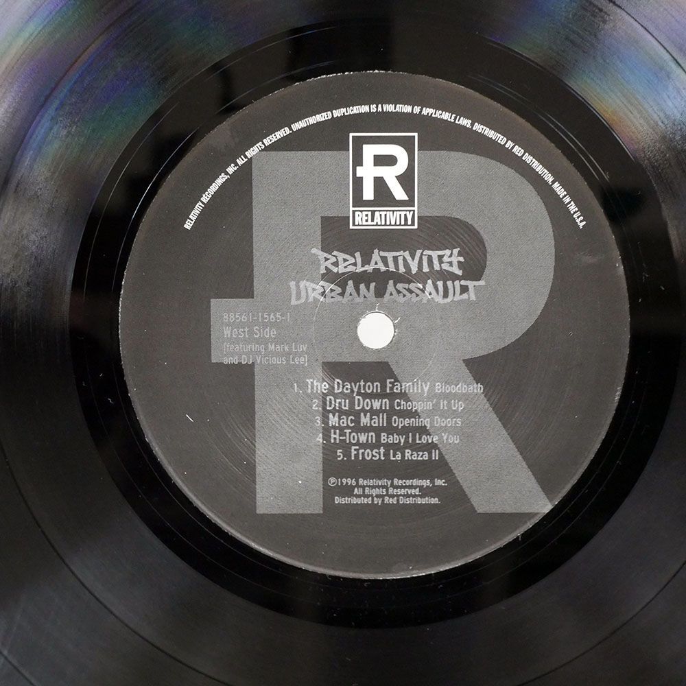 VA/RELATIVITY URBAN ASSAULT/RELATIVITY 8856115651 LP_画像2