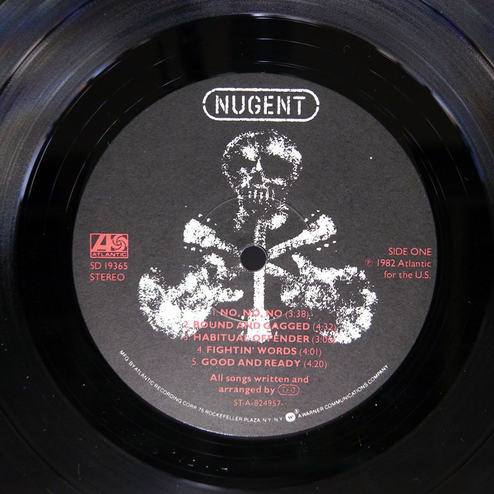 TED NUGENT/NUGENT/ATLANTIC SD19365 LP_画像2