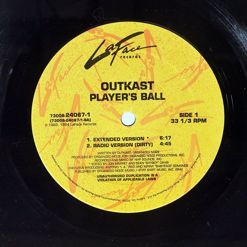 OUTKAST/PLAYERS’ BALL/LAFACE 73008240671 12_画像2