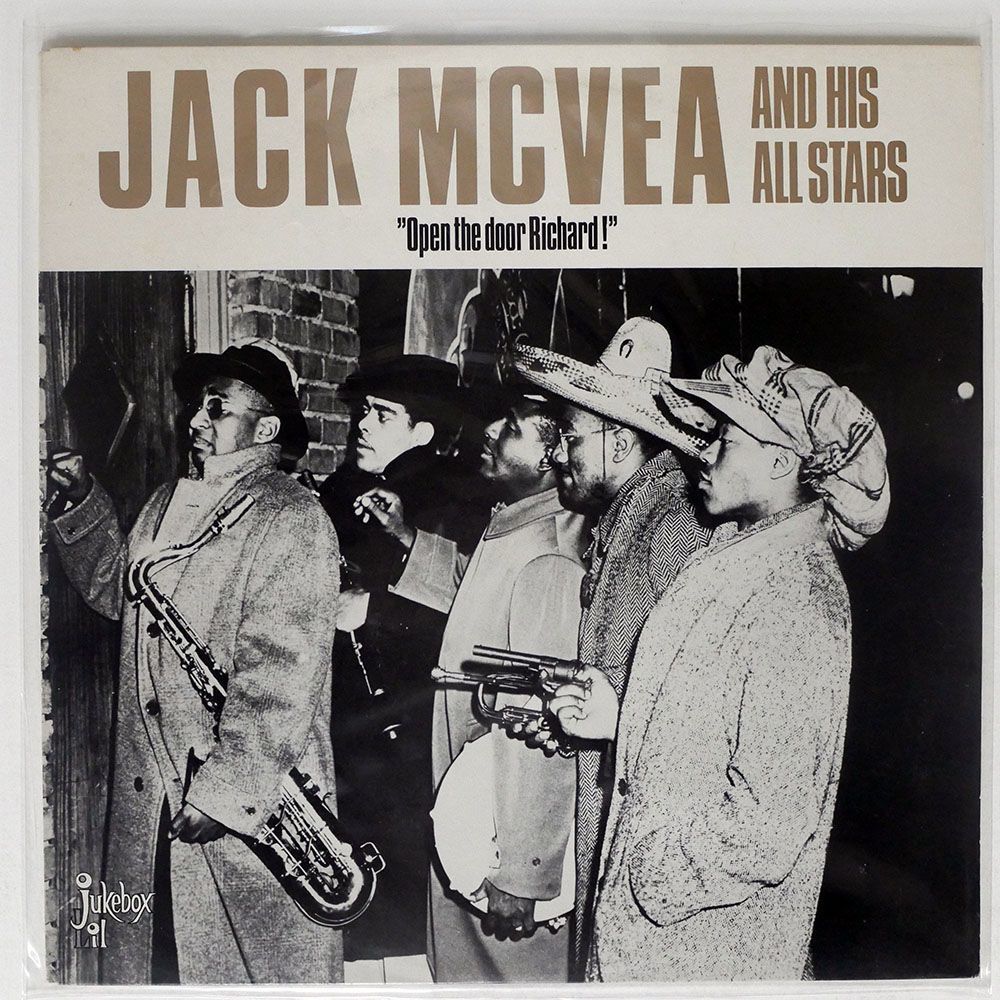 JACK MCVEA’S ALL STARS/OPEN THE DOOR RICHARD/JUKEBOX LIL JB607 LP_画像1