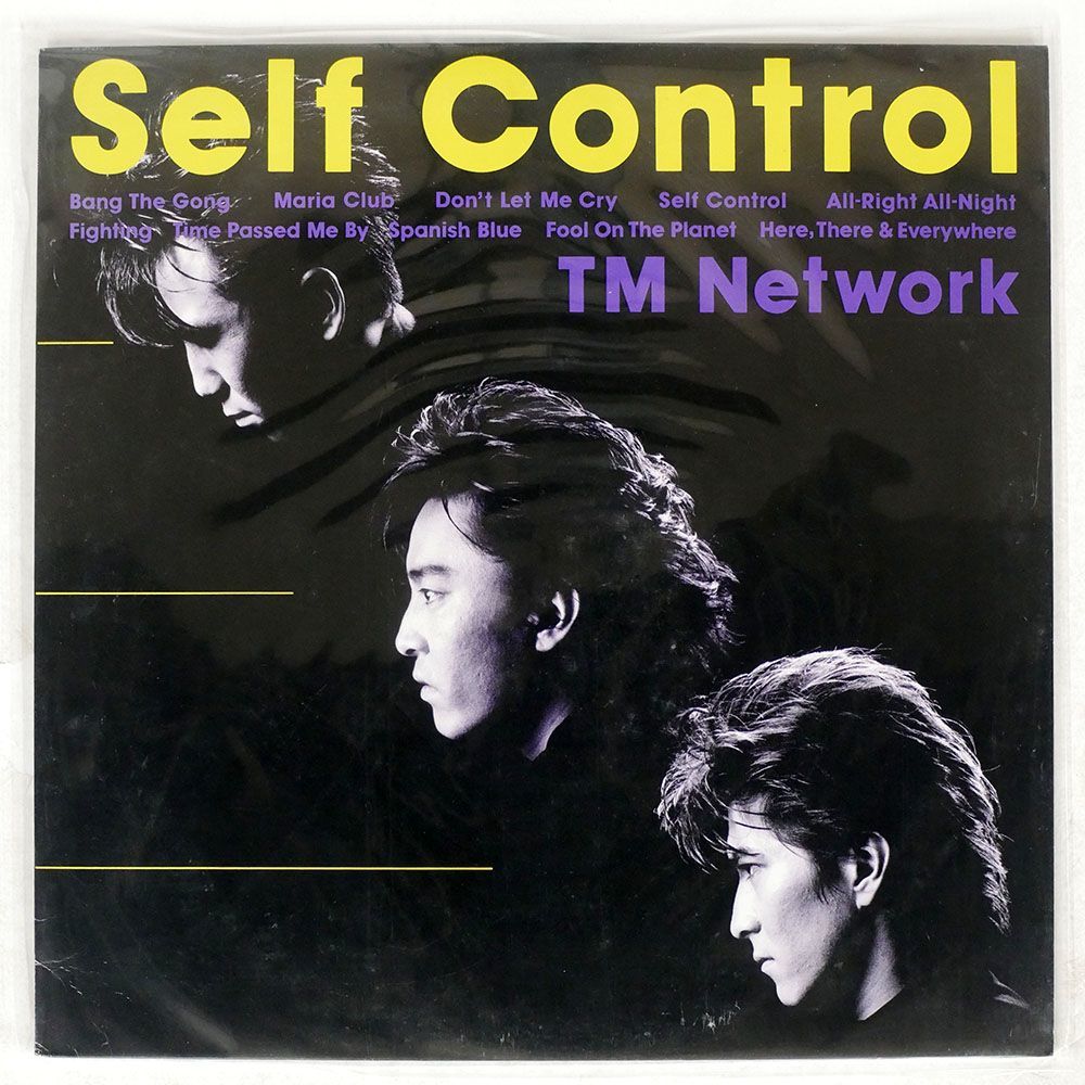 TM NETWORK/SELF CONTROL/EPIC 283H270 LP_画像1