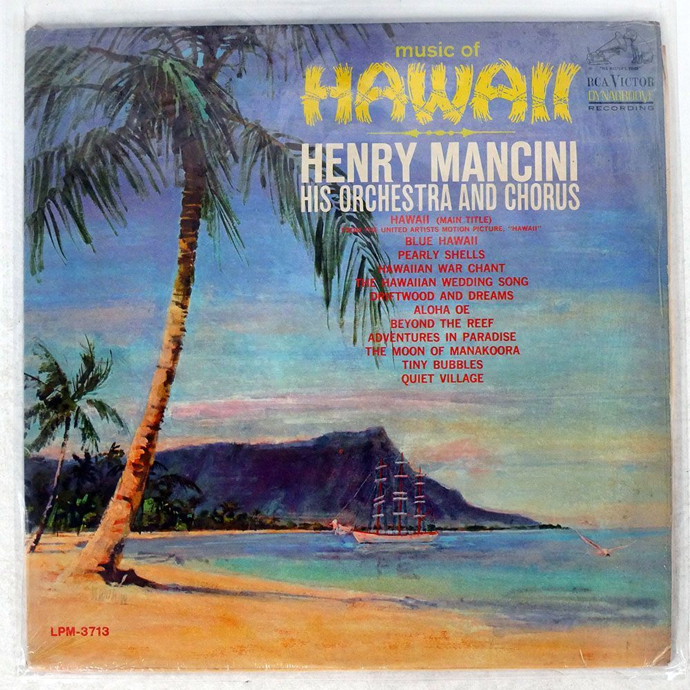 HENRY MANCINI AND HIS ORCHESTRA AND CHORUS/MUSIC OF HAWAII/RCA VICTOR LPM3713 LP_画像1