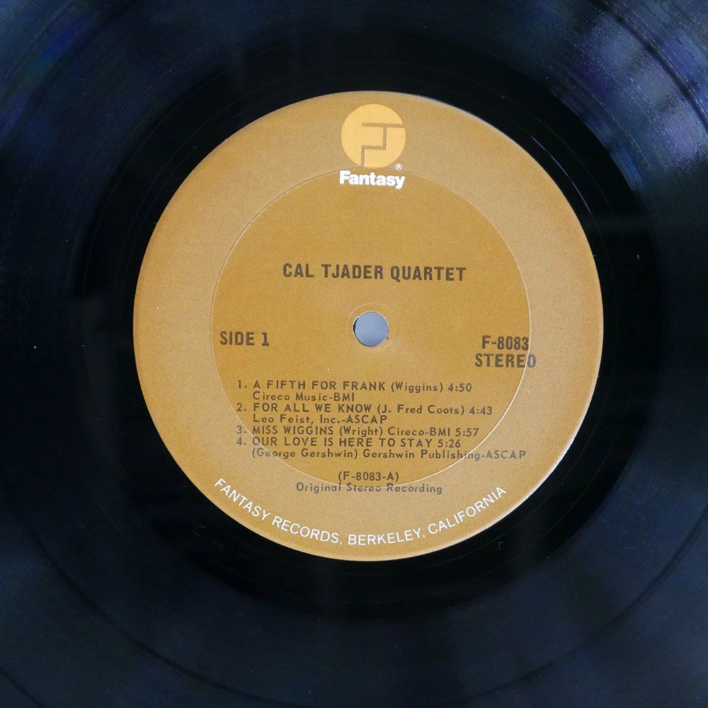 米 CAL TJADER QUARTET/SAME/FANTASY F8083 LP_画像2