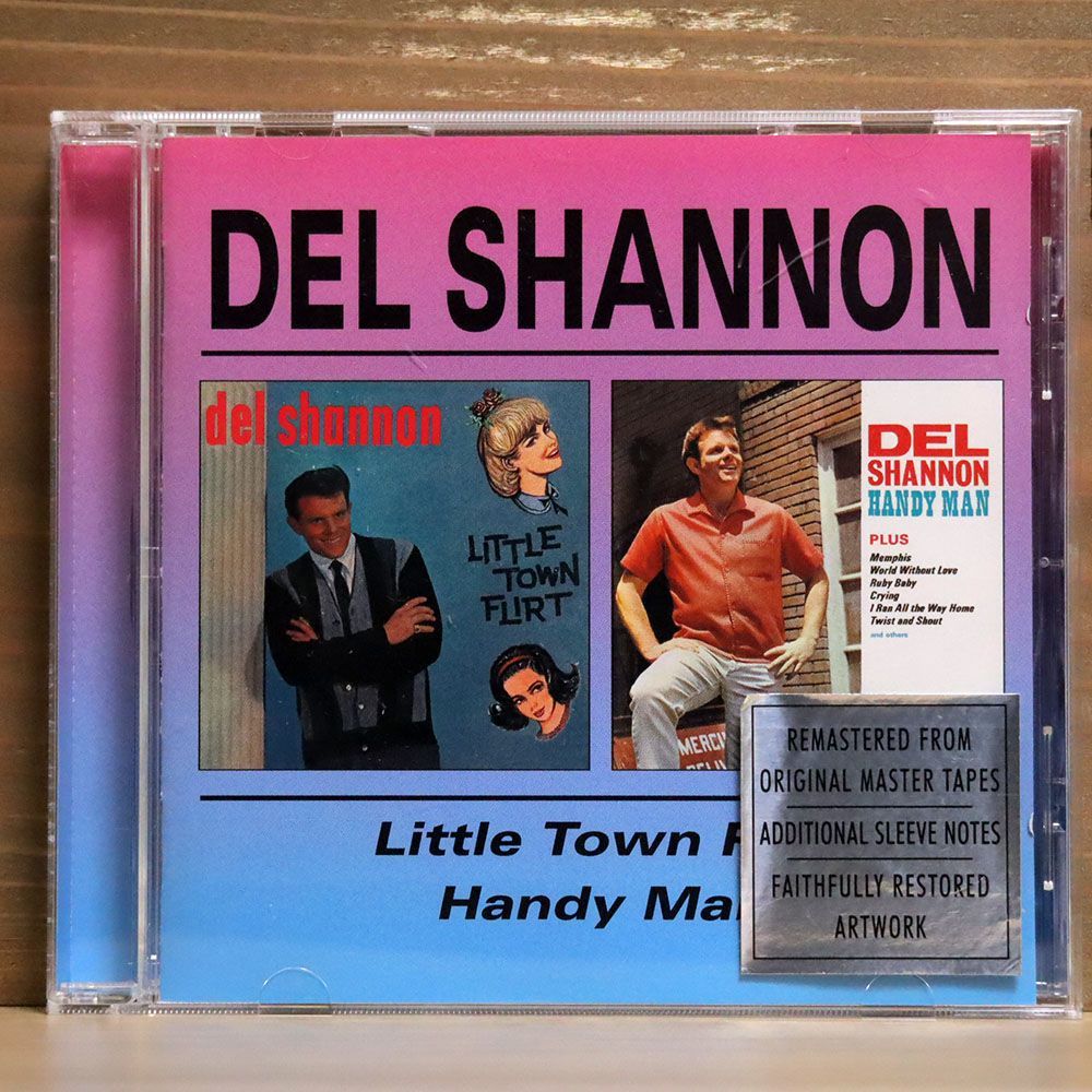 DEL SHANNON/LITTLE TOWN FLIRT HANDY MAN/BEAT GOES ON BGOCD388 CD □_画像1