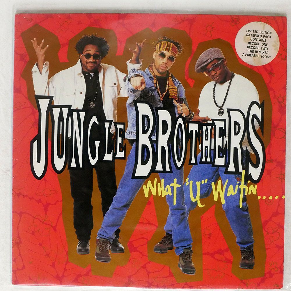 JUNGLE BROTHERS/WHAT "U" WAITIN’ "4"?/WARNER BROS. W9865TG 12_画像1