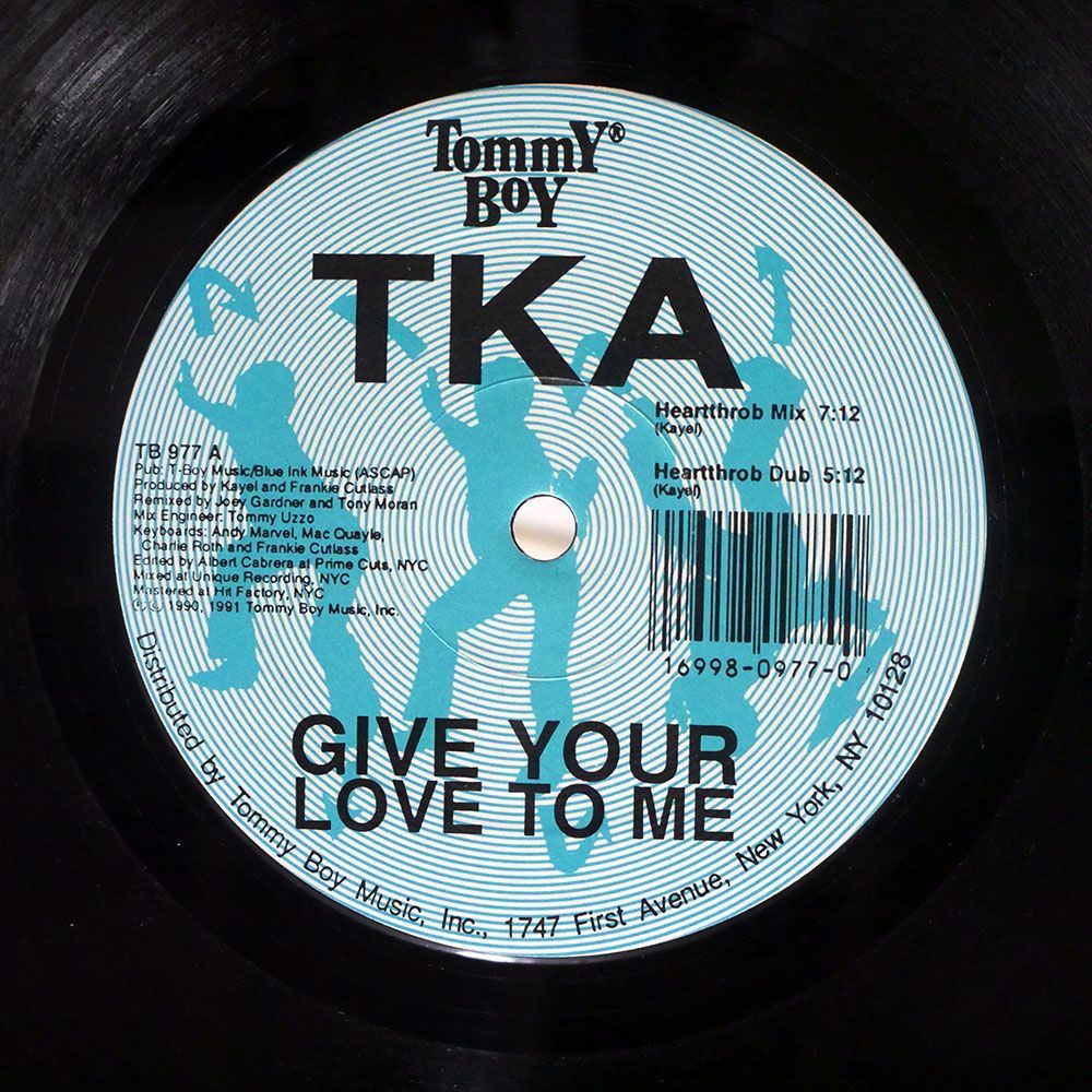 TKA/GIVE YOUR LOVE TO ME/TOMMY BOY TB977 12_画像2