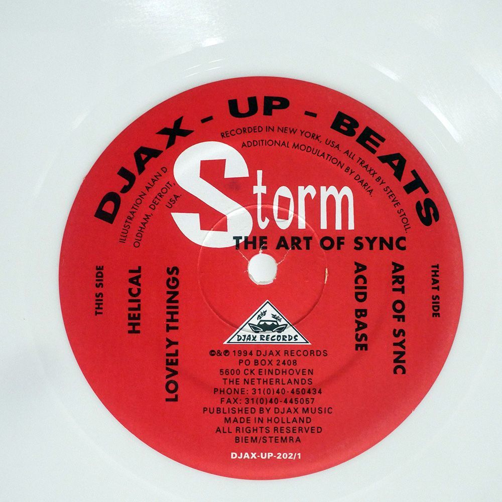 STORM/THE ART OF SYNC/DJAX-UP-BEATS DJAXUP202 12_画像1