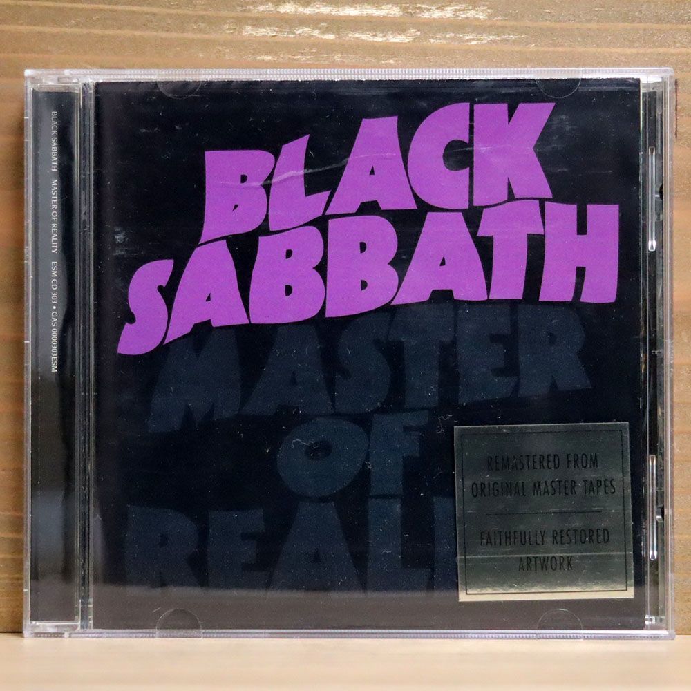 BLACK SABBATH/MASTER OF REALITY/CASTLE MUSIC ESMCD303 GAS0000303ESM CD □_画像1