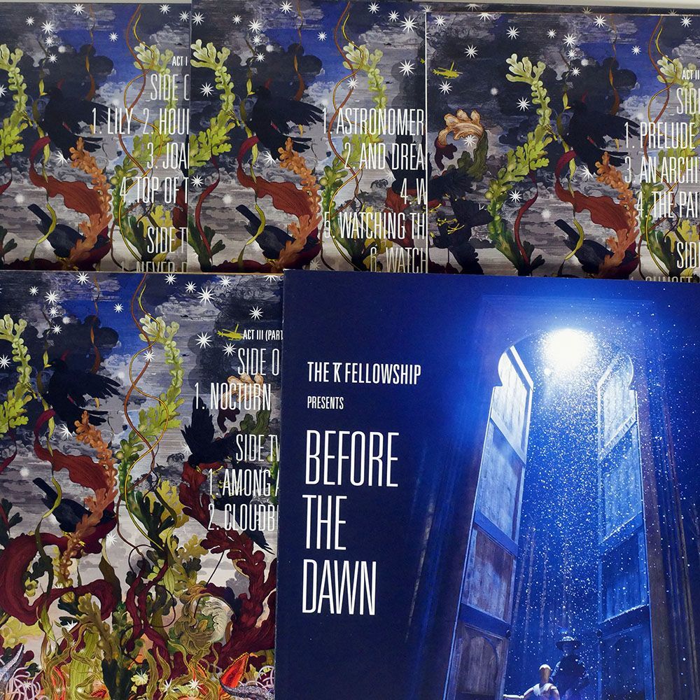 THE KT FELLOWSHIP/BEFORE THE DAWN/FISH PEOPLE 0190295920166 LP_画像4
