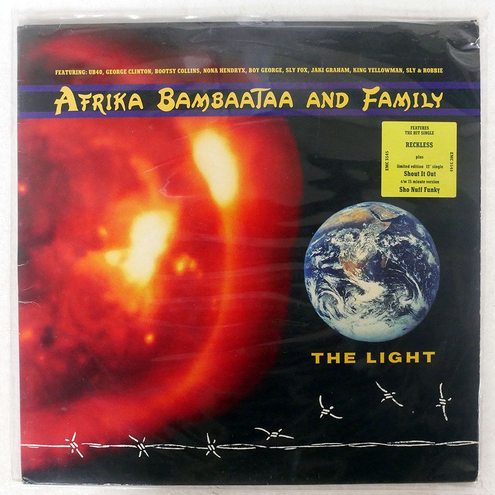 AFRIKA BAMBAATAA & FAMILY/LIGHT/EMI EMC3545EMC LP_画像1