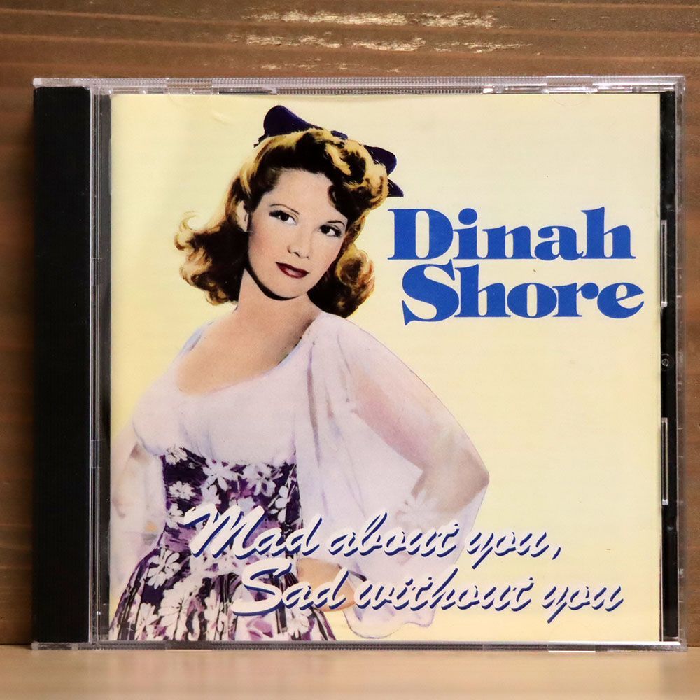 DINAH SHORE/MAD ABOUT YOU SAD WITHOUT YOU/HARLEQUIN HQ CD 43 CD □_画像1