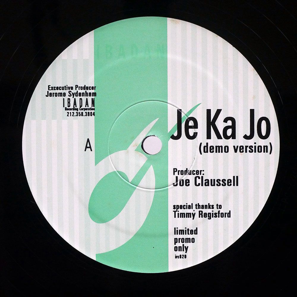 JOE CLAUSSELL/JE KA JO (DEMO VERSION)/IBADAN IRC020 12_画像1