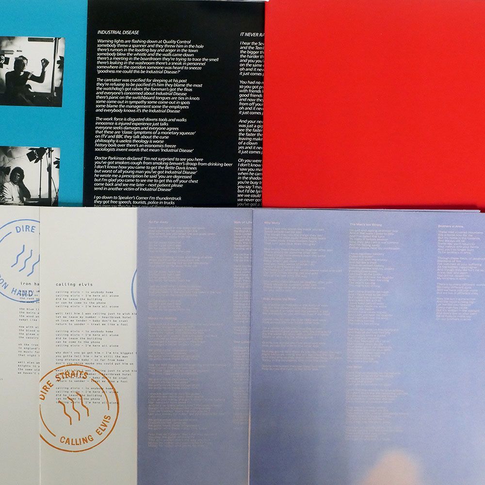 DIRE STRAITS/STUDIO ALBUMS 1978 - 1991/MERCURY 0602537529193V LP_画像5