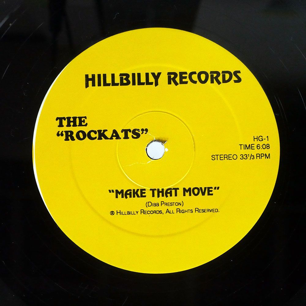 THE ROCKATS/MAKE THAT MOVE/HILLBILLY HG 12_画像1