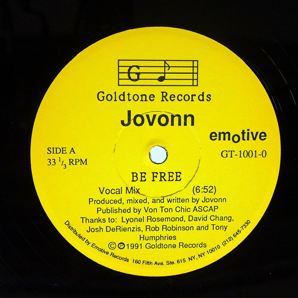 JOVONN/BE FREE/GOLD TONE GT10010 12_画像1