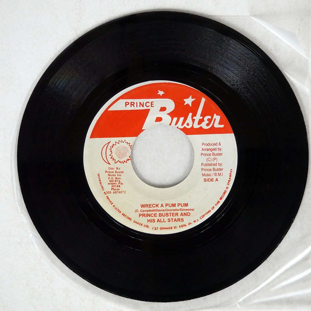 PRINCE BUSTER/WRECK A PUM-PUM/PRINCE BUSTER NONE 7 □_画像1