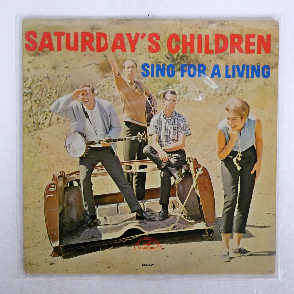 SATURDAY’S CHILDREN/SING FOR A LIVING/ABC-PARAMOUNT ABC459 LP_画像1