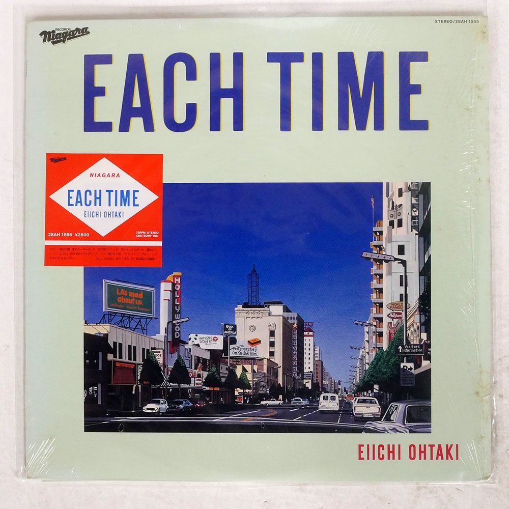 大滝詠一/EACH TIME/NIAGARA 28AH1555 LP_画像1