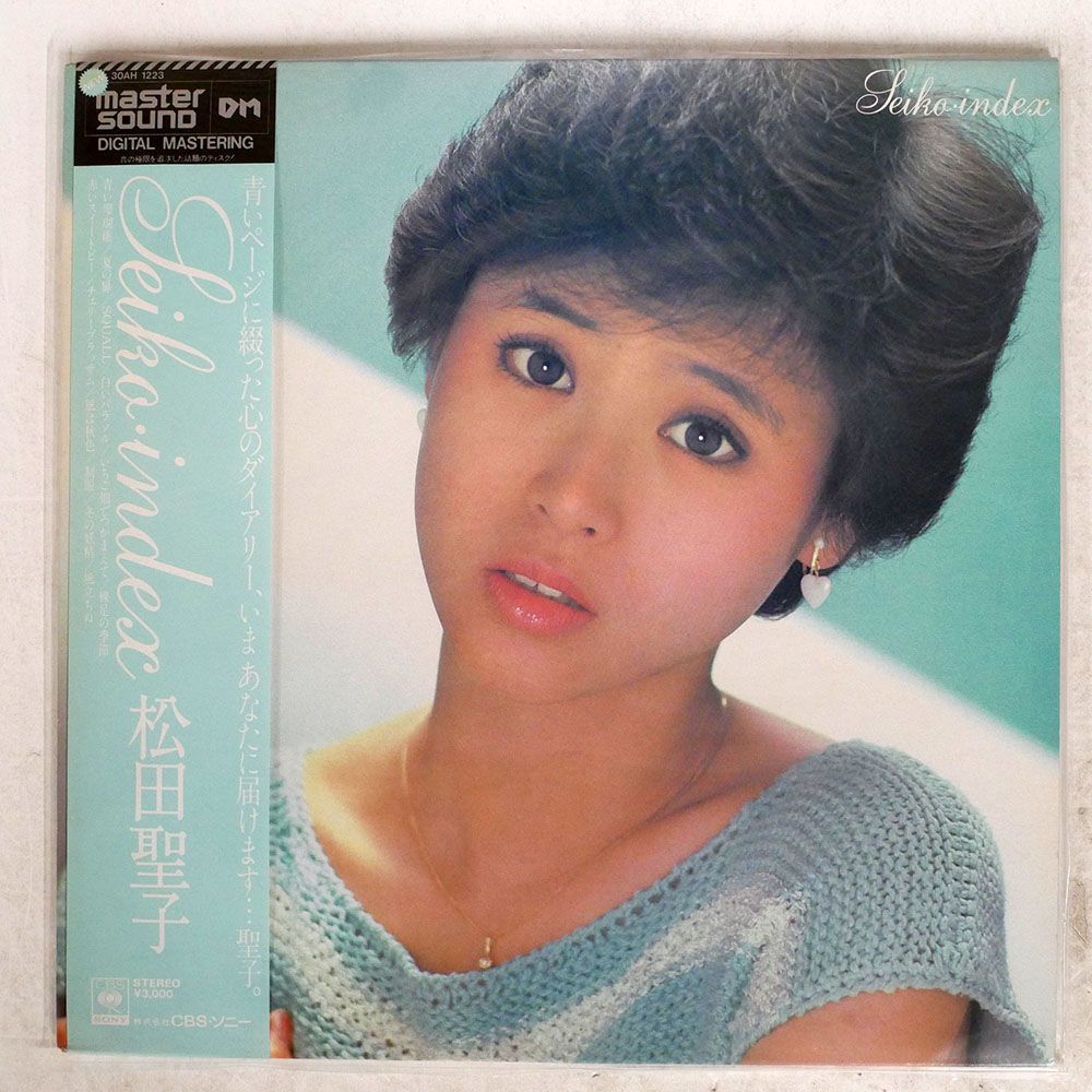 帯付き MASTERSOUND 松田聖子/INDEX/CBS/SONY 30AH1223 LP－日本代購代Bid第一推介「Funbid」