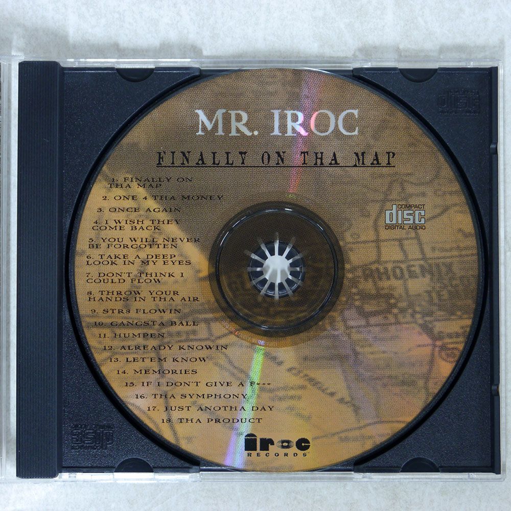 MR. IROC/FINALLY ON THE MAP/IROC RECORDS IRR 0197 CD □_画像2