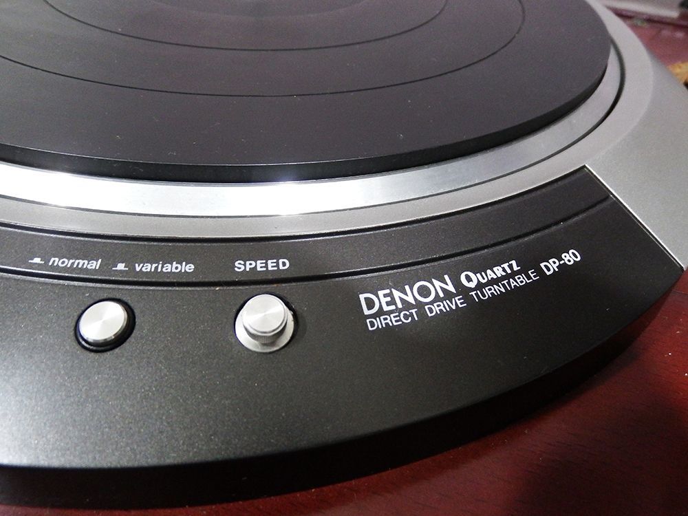 ◆ ターンテーブル単体 DENON DP-80＋DK-300 ■ YFAD00004834_画像4