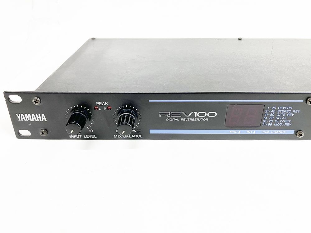 ◆ ラック型エフェクター YAMAHA REV100 ■ YFAD00004858_画像3