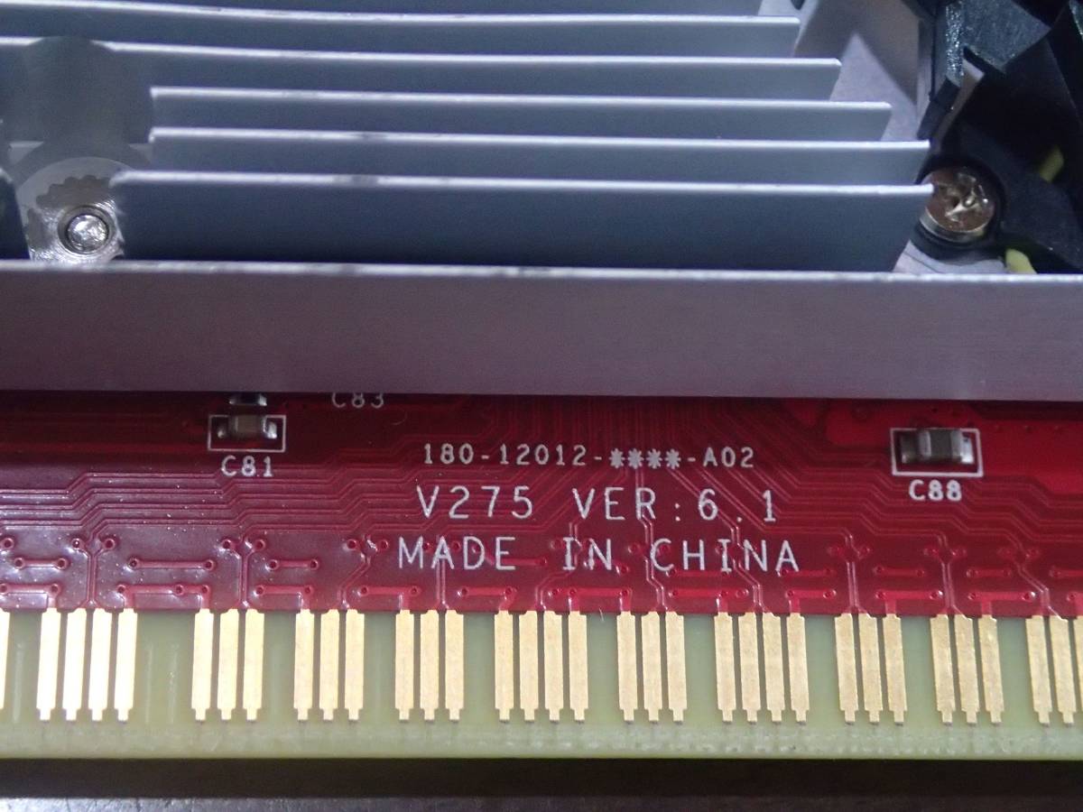 NVIDI GeForce GT 630　VRAM2GB　ロープロファイル VRAM2Gb　DMS-59コネクタ　マルチモニタ用 中古品だけど動作確認済み_写真4
