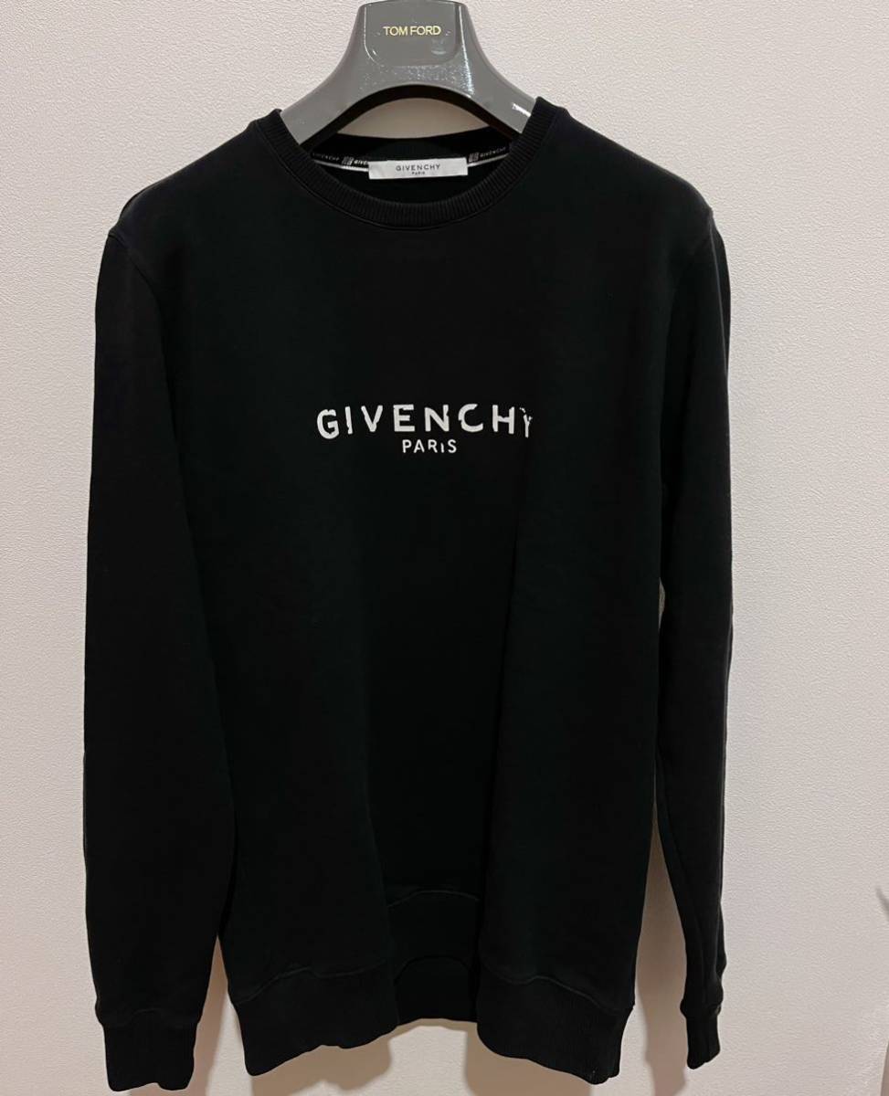 【極上美品】GIVENCHY ジバンシイ　ロゴスウェット　XS【Sサイズ】_画像7