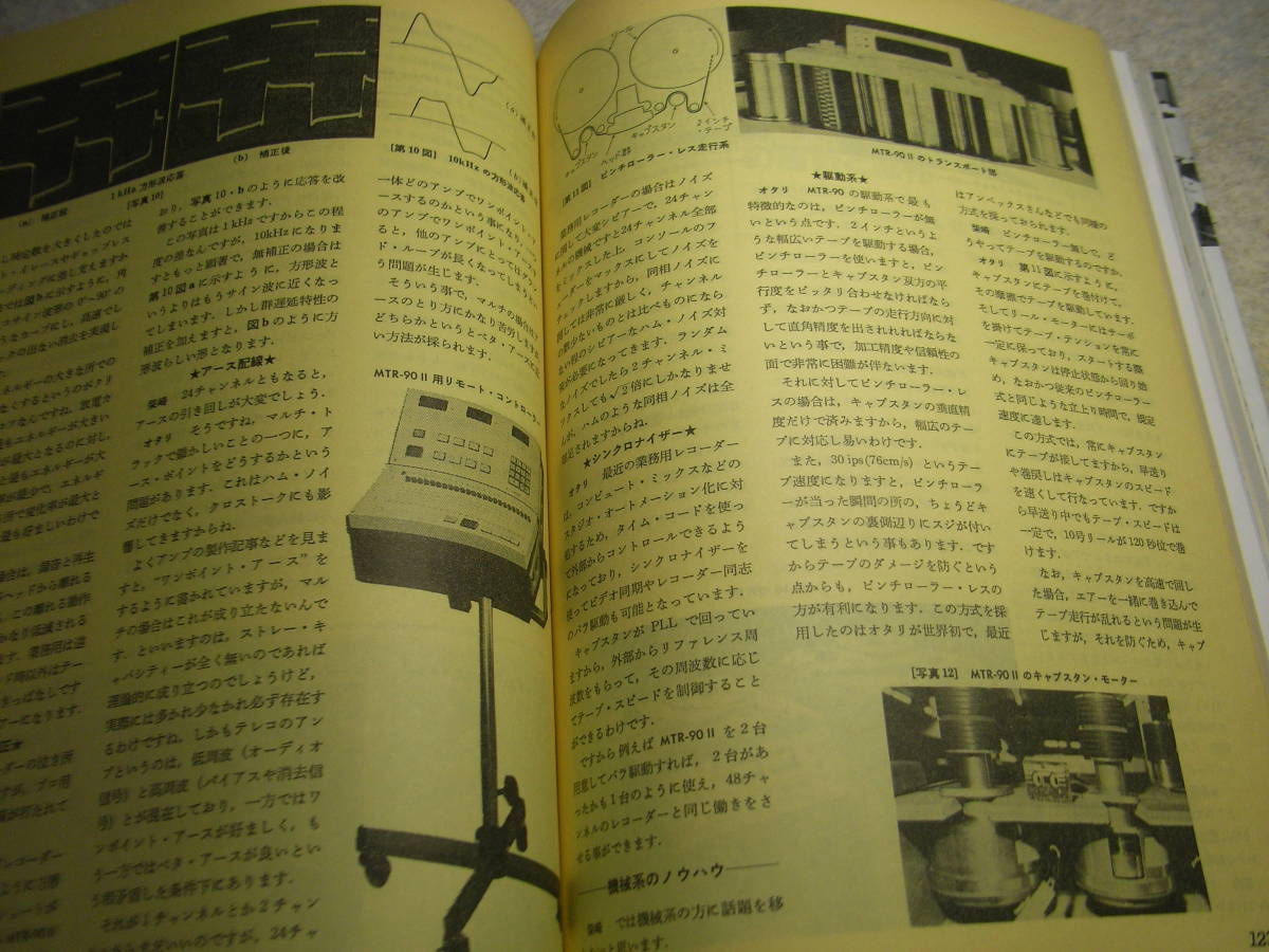 無線と実験　1982年5月号　プロ用レコーダーについて/オタリDP-7000MTR-90Ⅱ　アンペックスATR800　カスタムプレーヤー特集　ソニーTA-E901_画像5