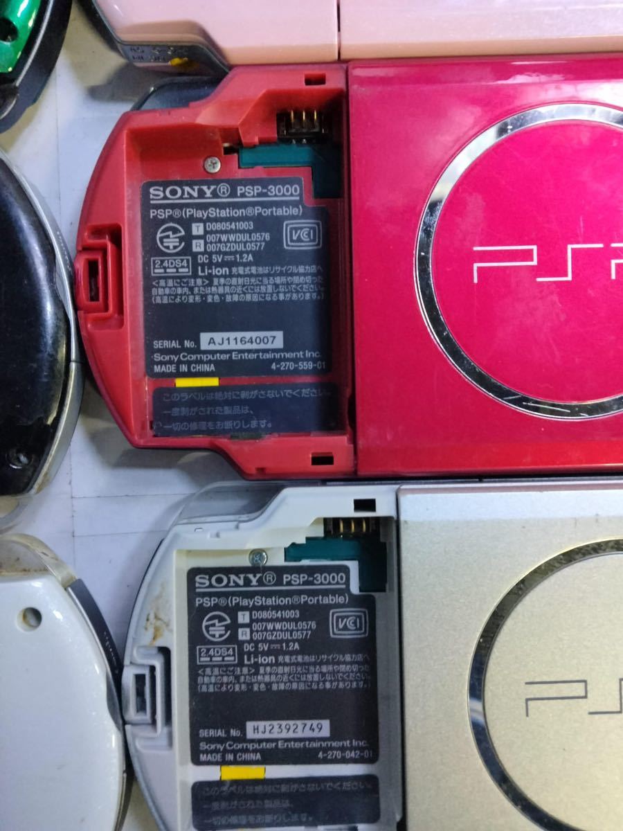 (M)SONY PSP 本体のみ PSP-3000 まとめて56台 中古品_画像5