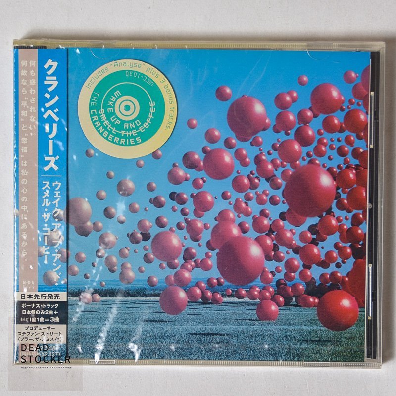【希少！新品未使用】CD クランベリーズ / ウェイク・アップ・アンド・スメル・ザ・コーヒー デッドストック