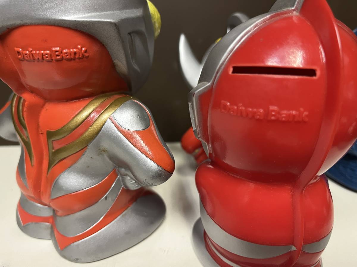 ダイワバンク　ソフビ貯金箱　ウルトラマンシリ－ズ　6種７個_画像6