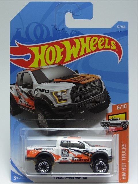 ★★日曜夜★未開封新品★'17 FORD F-150 RAPTOR★FORD PERFORMANCE★HOT WHEELSの画像3