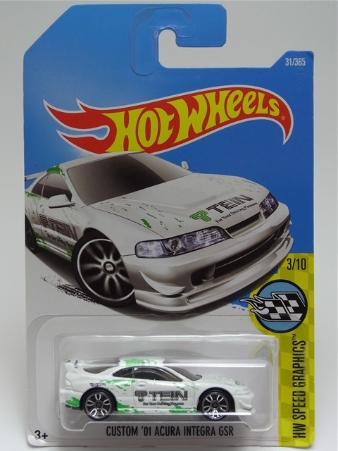 ★★日曜夜★未開封新品★CUSTOM '01 ACURA INTEGRA GSR★TEIN★HOT WHEELS_画像3