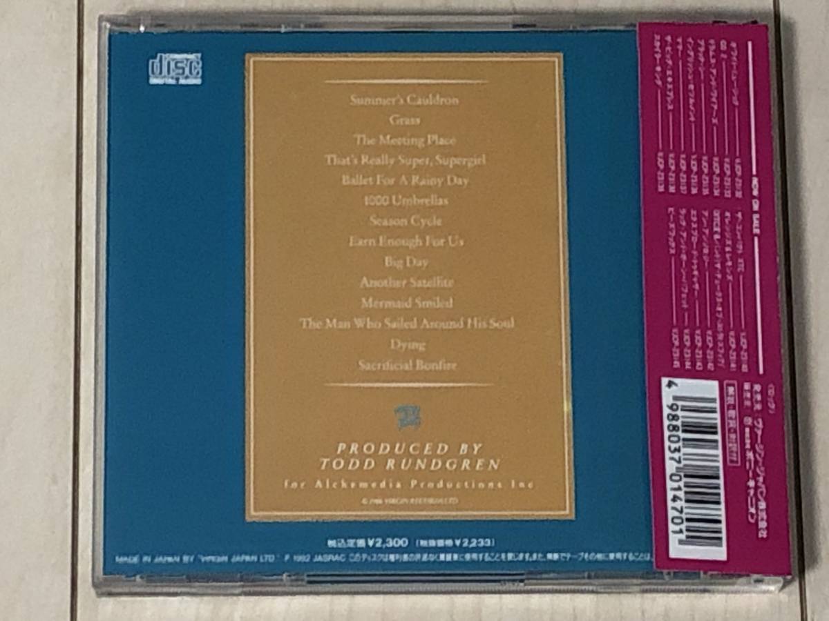 XTC / Skylarking スカイラーキング ☆ Todd Rundgren、帯付き日本盤、VJCP-23139_画像2