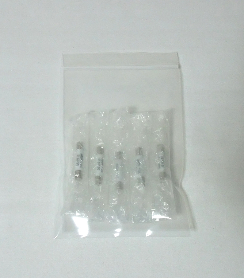  ceramic tube fuse φ6mm×30mm 500V 10A 5 piece set ( normal blow, new goods )