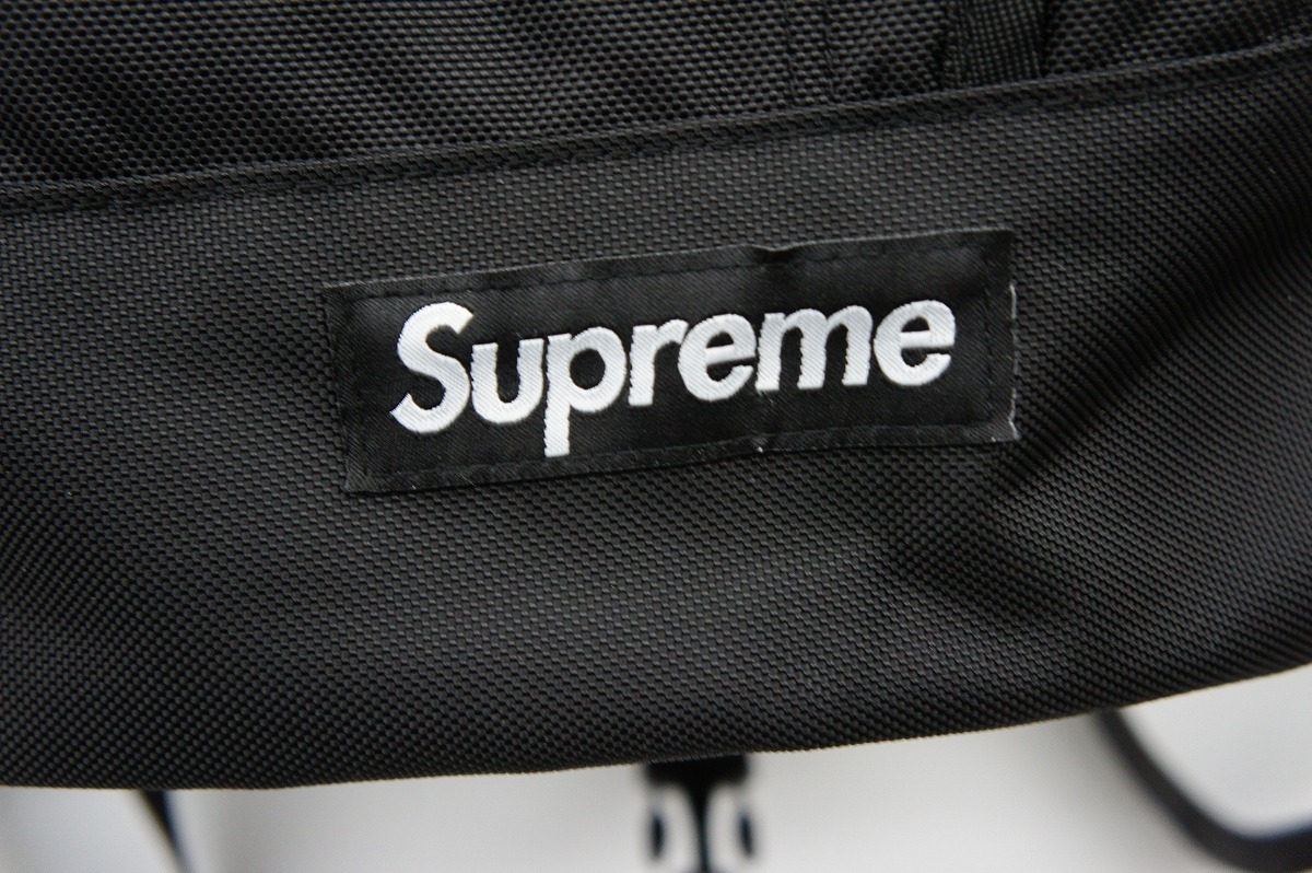 国内正規18SS supreme シュプリーム Back Pack バックパック リュック CORDURAコーデュラ 1050D 本物 ブラック黒1026N▲_画像4