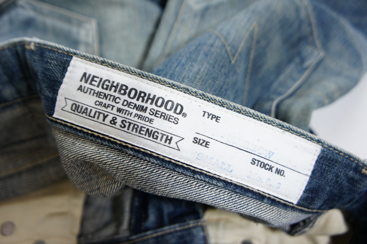  стандартный 16AW NEIGHBORHOOD Neighborhood EASTWOOD SAVAGE DP NARROW East дерево save-ji Savage Denim брюки синий S подлинный товар 1216N^