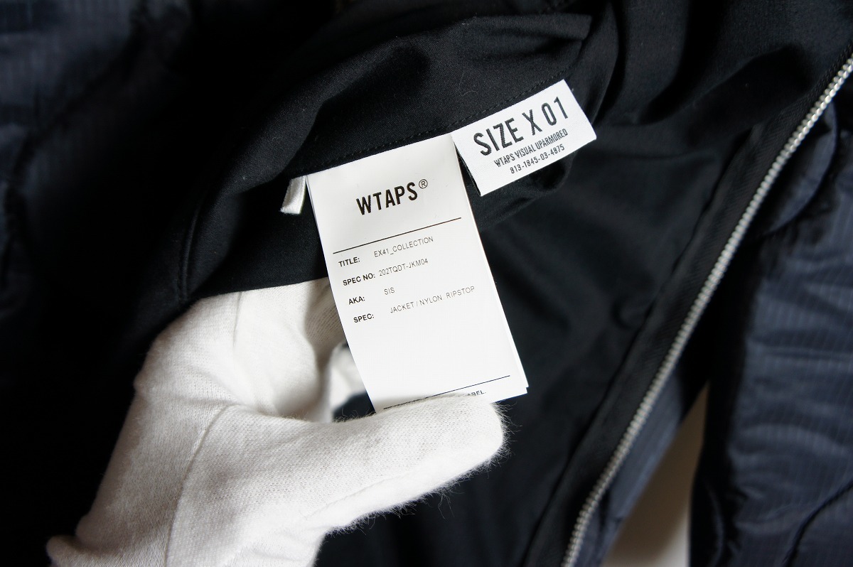 極美品 20AW WTAPS ダブルタップス SIS JACKET NYLON RIPSTOP シス