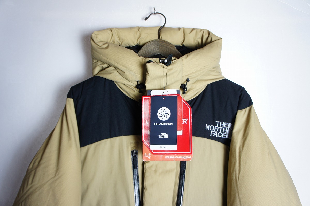 定番美品 THE NORTH FACE ノースフェイス Baltro Light Jacket バルトロ ライト ジャケット ダウン ブルゾン ND91840 ケルプタン茶L 420N▲_画像3