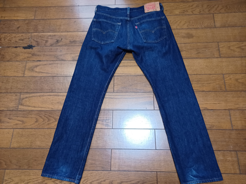 Levi's 501 w32(82cm)　ボタンフライ　濃紺　送230円可能　割と綺麗です。　_画像7