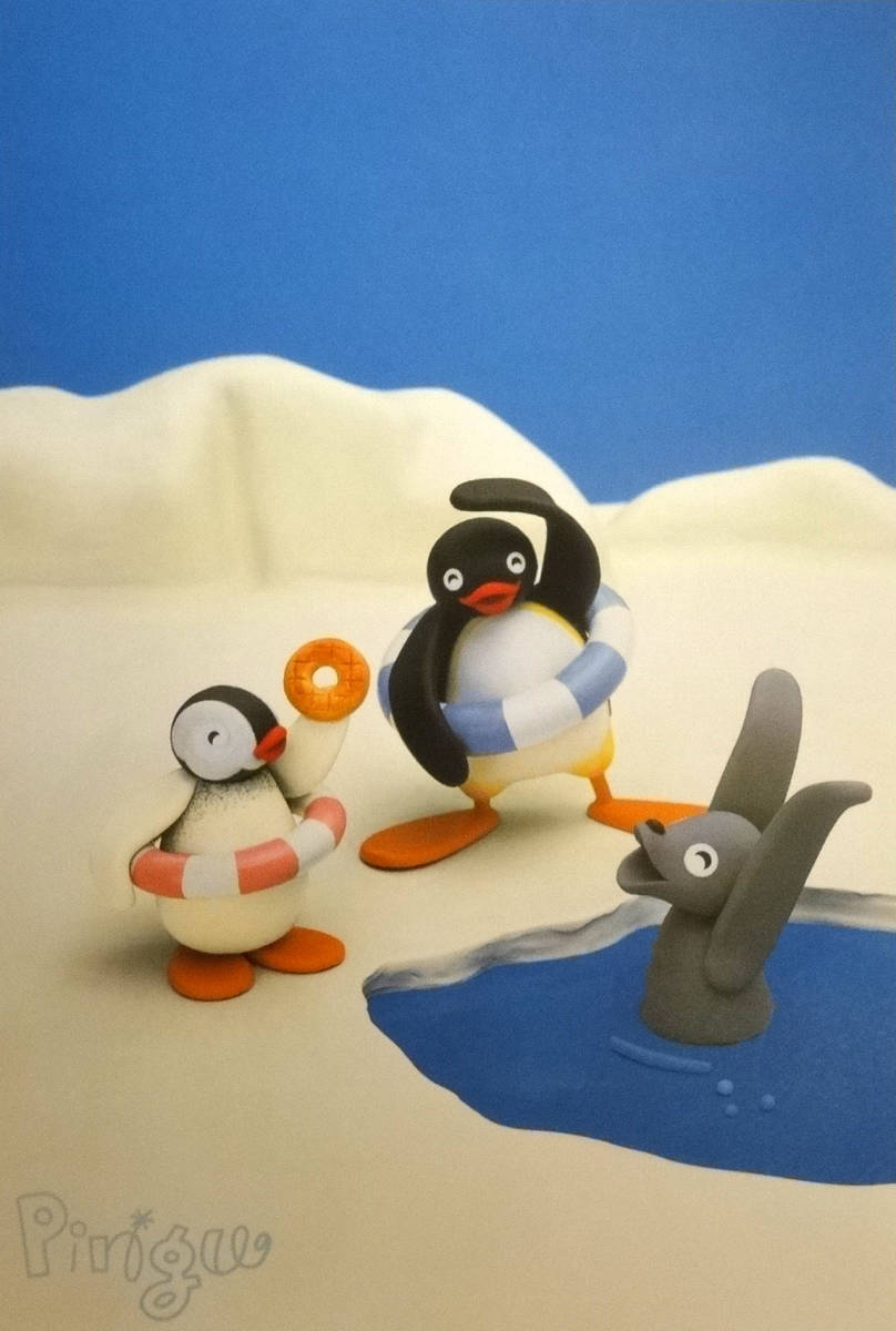 ヤフオク ミスタードーナツ ピングー Pingu ポストカード5 ヤフオク ミスタードーナツ ピングー Pingu ポストカード5